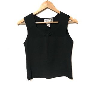 Joseph A Black Tank Top